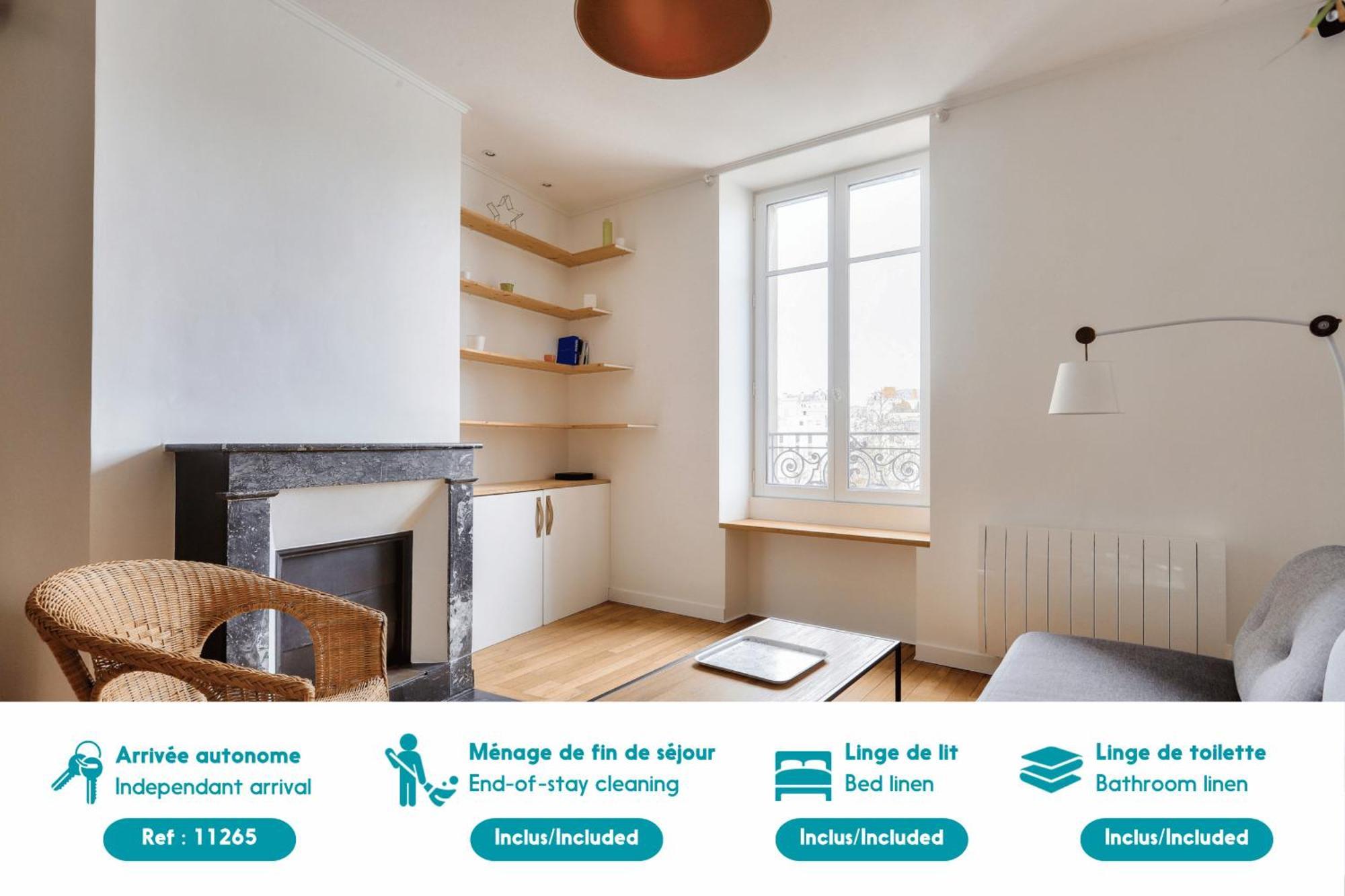 Plein Centre De Nantes : Appartement Pour 4 외부 사진